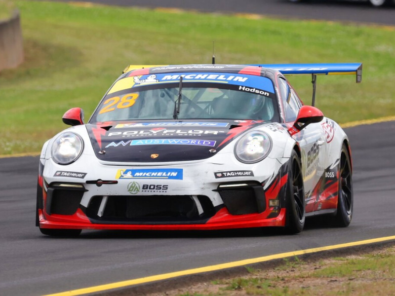 Ayrton Hodson #28 racing at Sydney Motorsport Park 2024