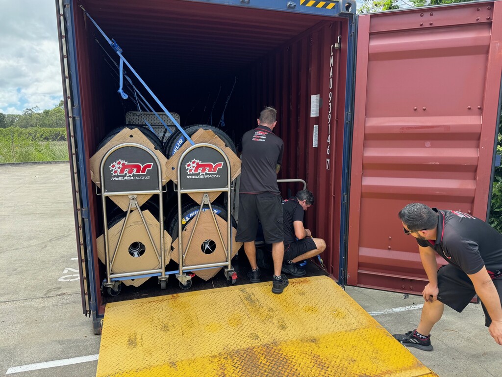 McElrea Racing crew at Taupo NZ 2024