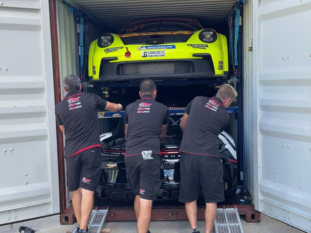 McElrea Racing crew at Taupo NZ 2024