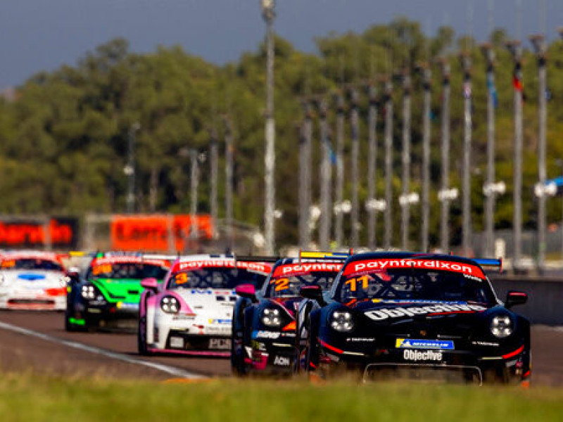 McElrea Racing drivers at Hidden Valley Raceway 2024