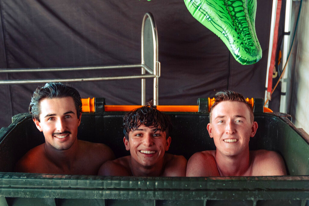 McElrea Racing drivers at Hidden Valley Raceway 2024