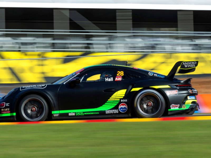 Bayley Hall #28 racing at Hidden Valley Raceway 2024