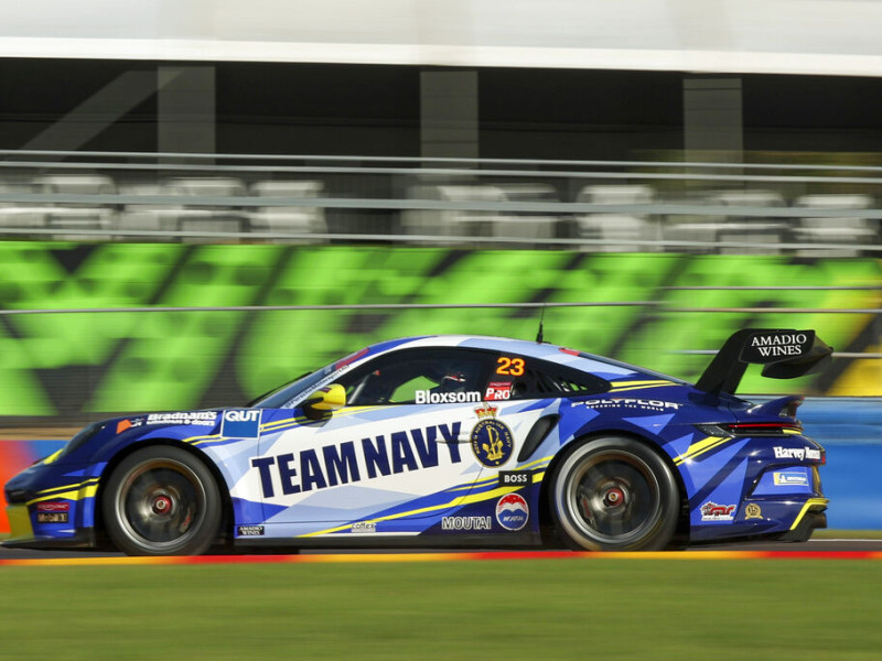 Lockie Bloxsom #23 racing at Hidden Valley Raceway 2024