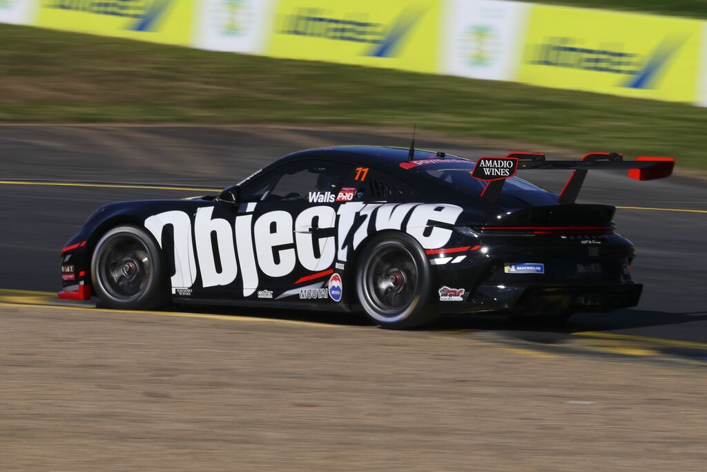 Jackson Walls #11 racing at Sydney Motorsport Park 2024
