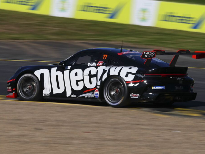 Jackson Walls #11 racing at Sydney Motorsport Park 2024