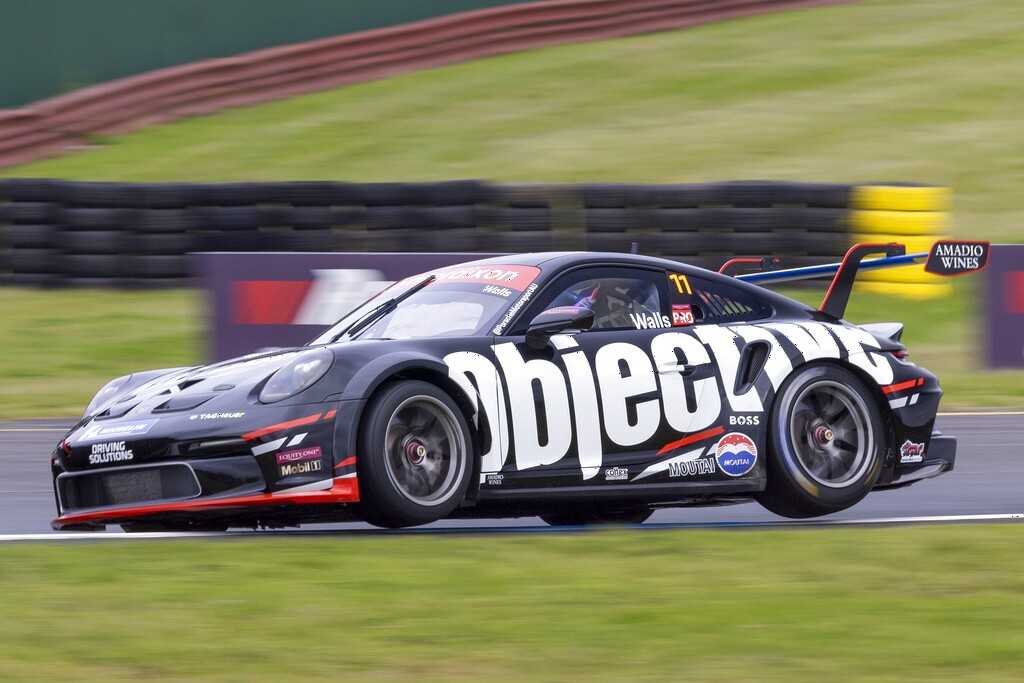 Jackson Walls #11 racing at Sandown International Raceway 2024