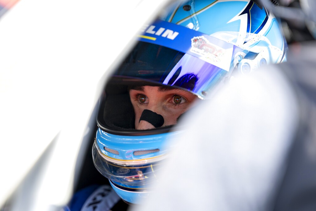 Lockie Bloxsom #23 racing at Sandown International Raceway 2024