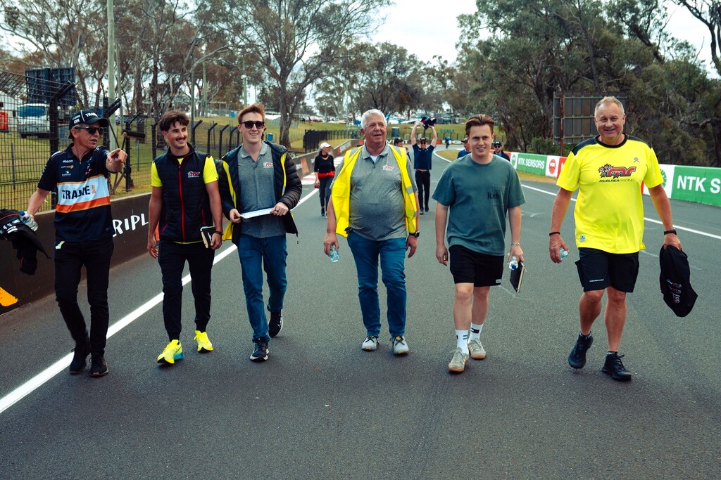 McElrea Racing drivers at Mount Panorama Circuit Bathurst 2024