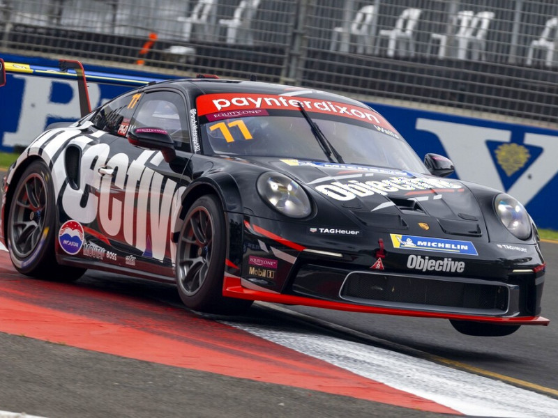 Jackson Walls #11 racing at Adelaide Street Circuit 2024