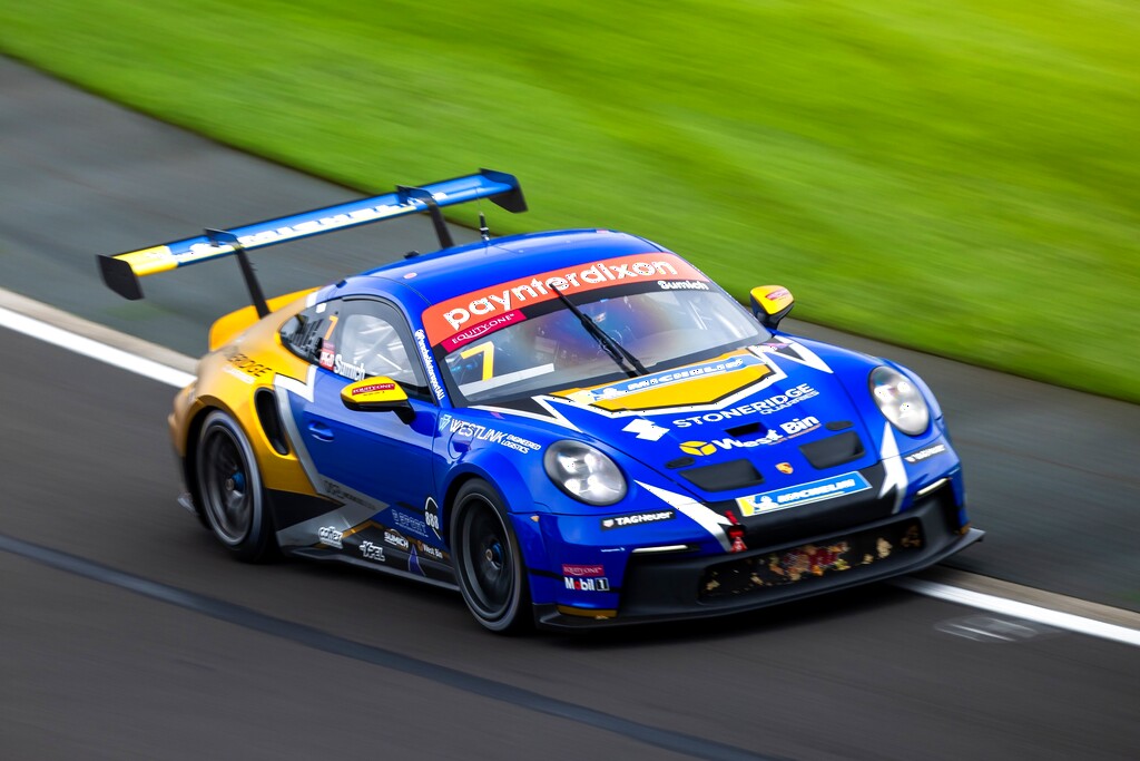 Caleb Sumich with McElrea Racing in the Porsche Carrera Cup Australia at the Australian Grand Prix