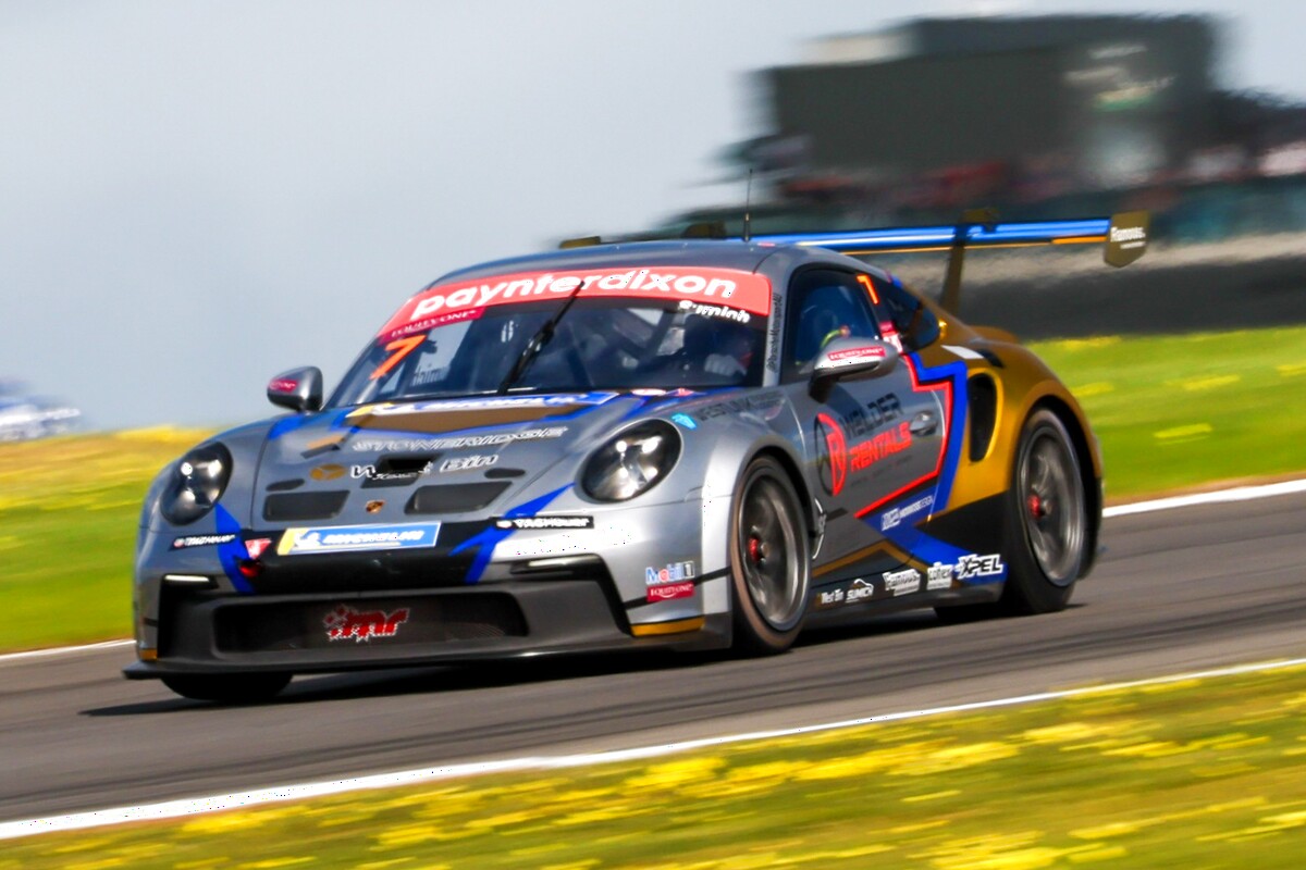 Caleb Sumich #7 racing at The Bend Motorsport Park 2025