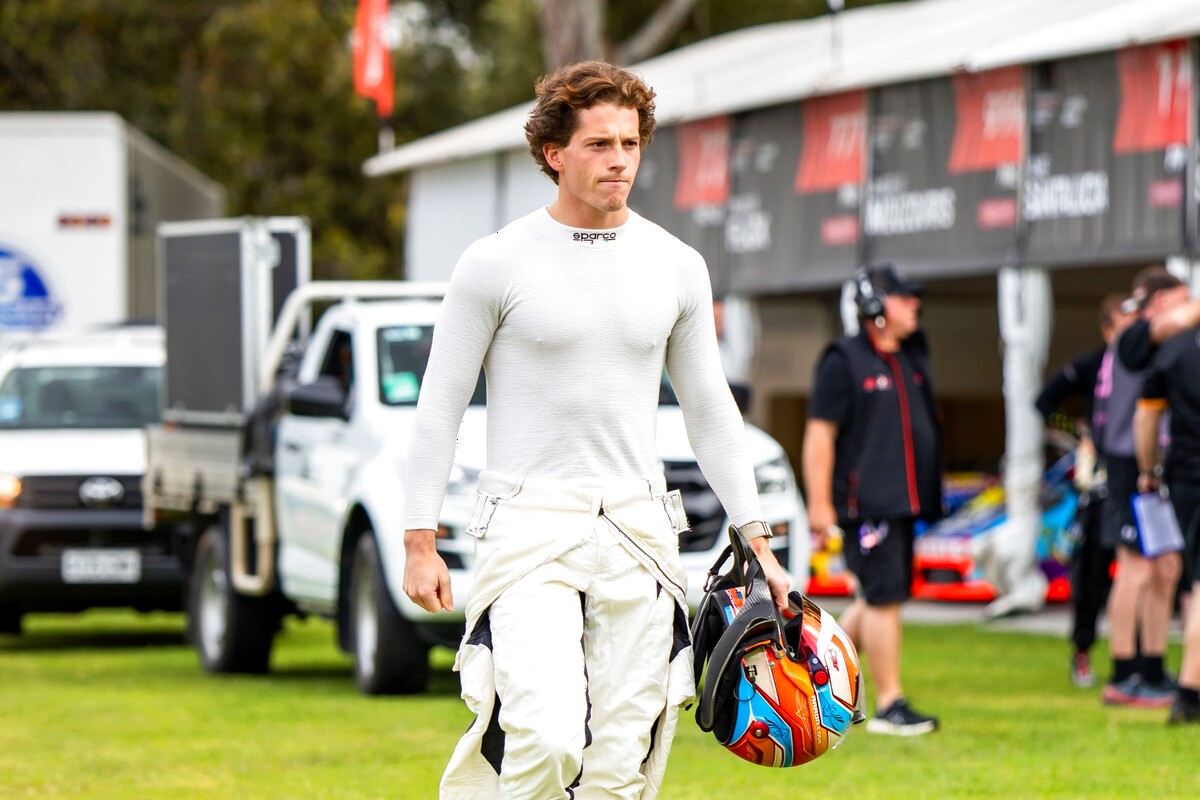 Aaron Love #78 at Adelaide Street Circuit 2025