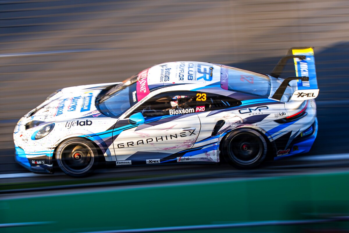 Lockie Bloxsom #23 racing at Australian Grand Prix 2026